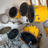 batteria Lip percussion gialla