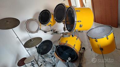 batteria Lip percussion gialla