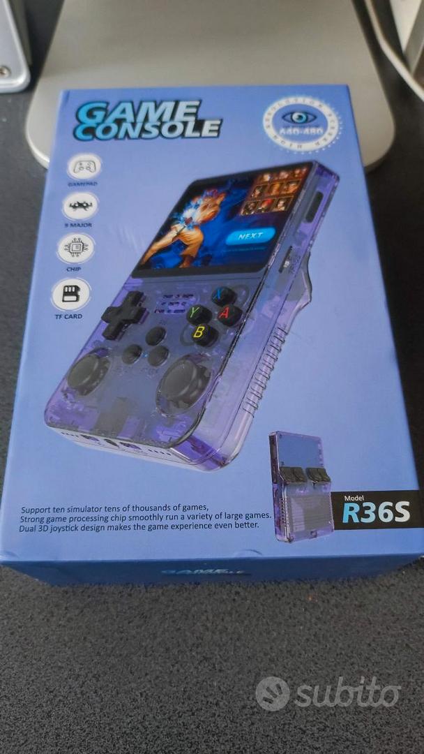 Console R36S portatile retrogaming con 6000 giochi - Console e Videogiochi  In vendita a Monza e della Brianza