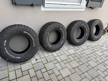 4 gomme Goodrich 31x10.5” r15 ottime