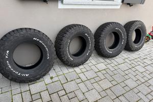 4 gomme Goodrich 31x10.5” r15 ottime