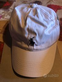 Cappello polo ralph lauren bianco