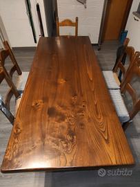 Credenza +tavolo e 6 sedie