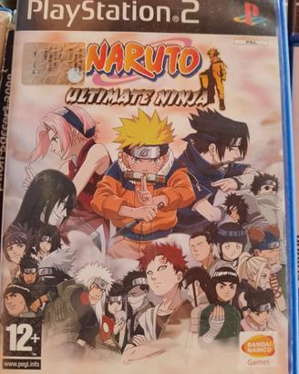 Naruto: Ultimate Ninja 1 e 2 PS2