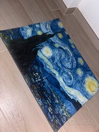 Van gogh notte stellata custom rug