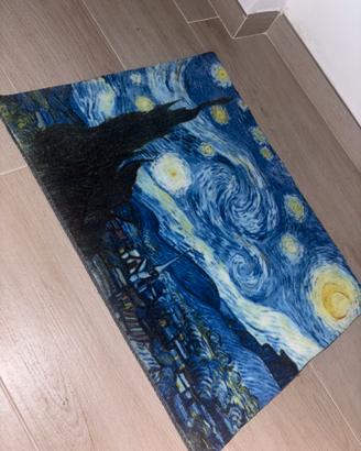 Van gogh notte stellata custom rug