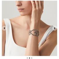 bracciale RASPINI modello cuori perlage