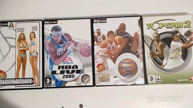 giochi pc nba basket beach volley tennis top spin