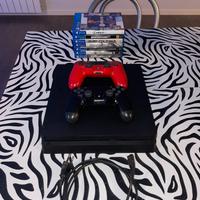 Playstation 4 slim 1TB + 2 controller e giochi