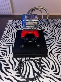 Playstation 4 slim 1TB + 2 controller e giochi