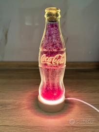 Lampada artigianale coca cola