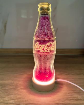 Lampada artigianale coca cola