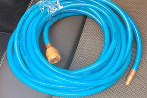 tubo aria compressa con raccordi attacco rapido