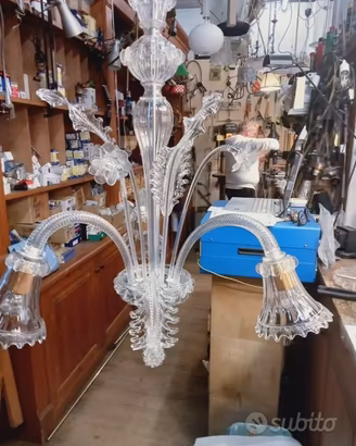 Lampadario di murano