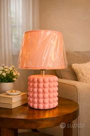 Lampada da tavolo rosa Nuova