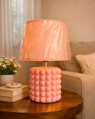 Lampada da tavolo rosa Nuova