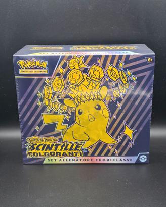 Pokémon Scintille Folgoranti Pikachu – Set Allenat