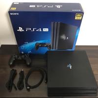 PlayStation 4 Pro 1TB Black con giochi e scatola