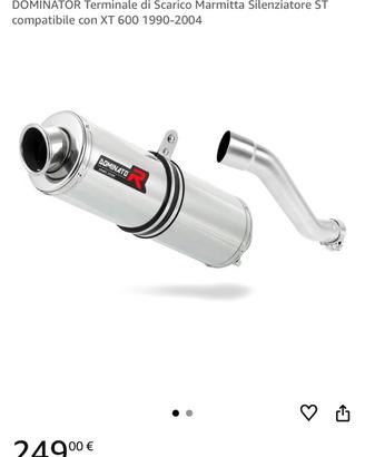 Scarico moto dominator