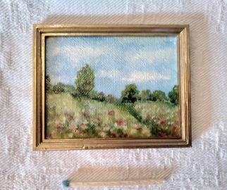 Quadro in miniatura per casa di bambole