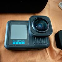 GoPro Hero 13 + Grandangolo e molti accessori