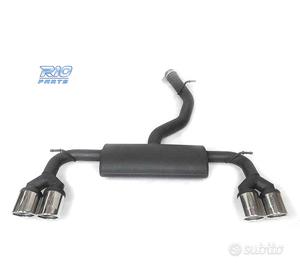 SILENZIATORE DI SCARICO PER VOLKSWAGEN VW GOLF 7 R