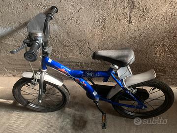 Bicicletta bambino spiderman 16 pollici