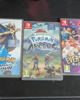 3 giochi Nintendo switch