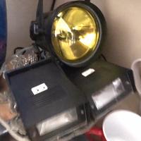 Faretti+2Strobo+Domino 500 w+Cine vintage vario