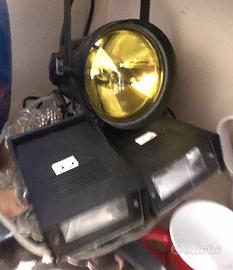 Faretti+2Strobo+Domino 500 w+Cine vintage vario