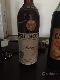 Barolo prunotto  riserva del 79