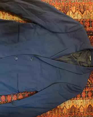 Giacca abito elegante uomo Manuel Ritz 48 blu