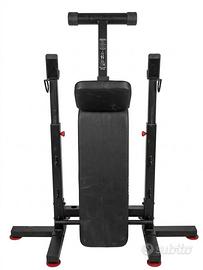 Set palestra casa + kit manubri +bilanciere ez