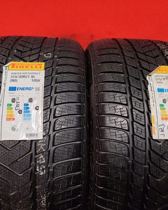 315 30 21 Gomme Invernal Pirelli Porsche 315/30R21