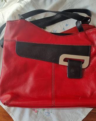 Borsa in pelle a tracolla / zaino 