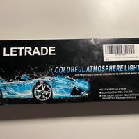 Luci a LED con musica per auto