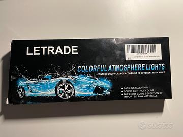 Luci a LED con musica per auto