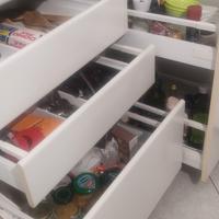 cassettiera senza frontali