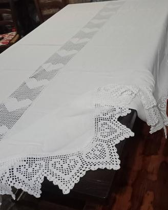 Tovaglia fatta a mano uncinetto