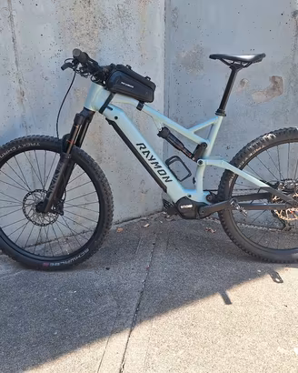 e bike raymon trailray 150 pro