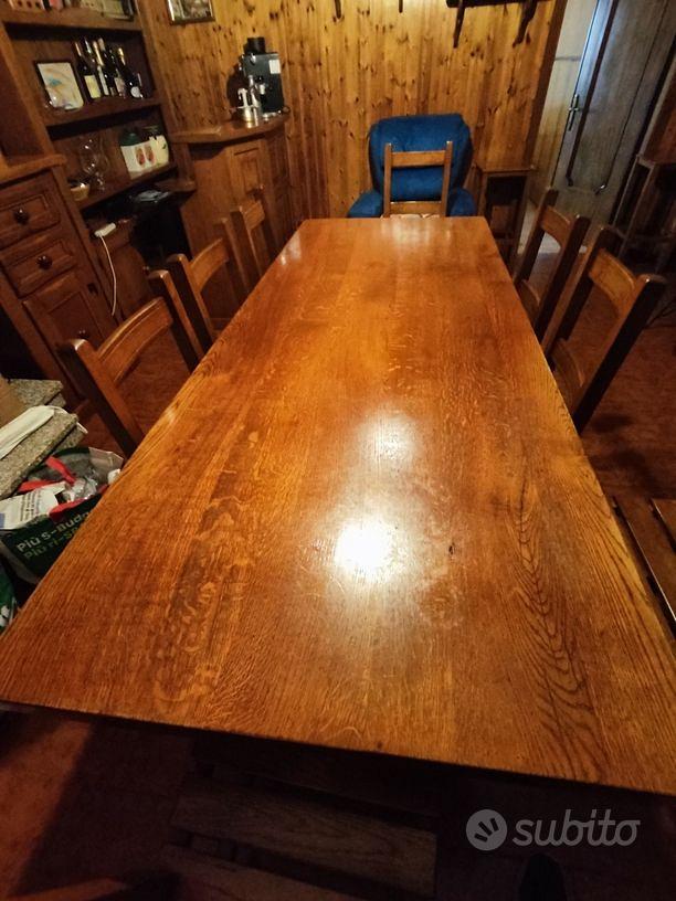 Da Pranzo Tavolo Legno Rustico Usato Tavolo Da Cucina In Legno Di