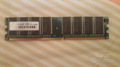 1GB Transcend PC3200 DDR RAM CL3 module