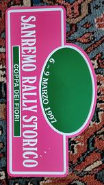 Targa Rally Sanremo storico 1997