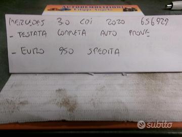 Testata completa mercedes