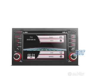 NAVIGATORE RADIO 7" PER AUDI A4 B6 B7 00-07 USB G