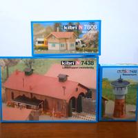 Scala N 1:160 - Set depo loco + torre + casello