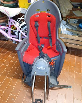 Seggiolino bici posteriore da telaio 
