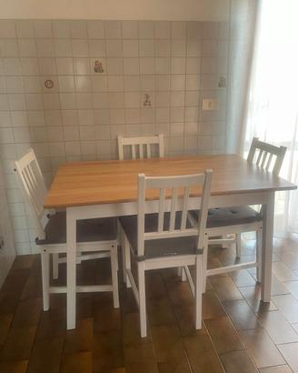 tavolo Pintorp e sedie Stefan Ikea