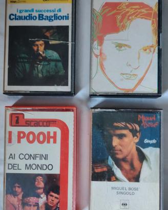 4 musicassette da collezione (leggere Bene) 