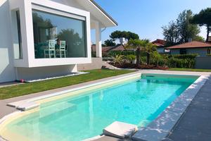 Villa con piscina - 3 camere e 2 bagni